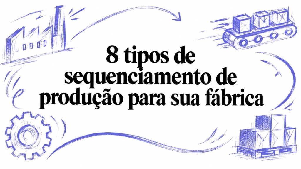 8 tipos de sequenciamento de produção para sua fábrica